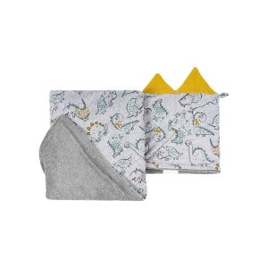 Badetuch aus Bambus Dino