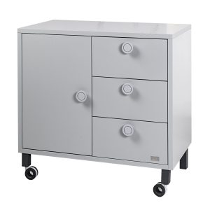 Schrank mit Tür, 3 Schubladen und Regal Ozzy