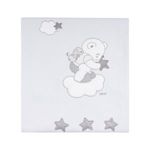 Gestickter rhombus-Decke für Bett Mambo