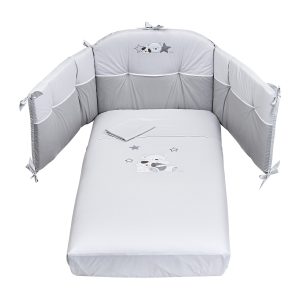 Besticktes Baby Bettwäsche-Set Valdo