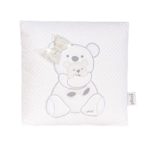 Besticktes quadratisches Kissen Vanity