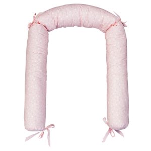 Bettschlange mit Wolkenmuster