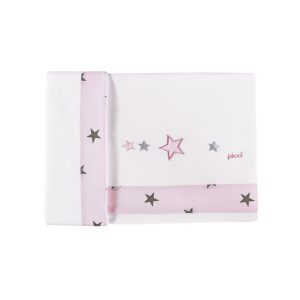 3-teiliges laken-Set für Wiege und Kinderwagen Stella