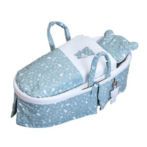 Baby-Palmenkorb Ozzy mit gepolsterte Decke