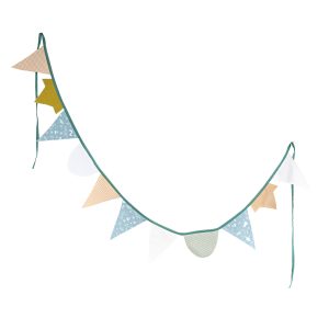 Ozzy Mehrfarbige dekorative Fahnen