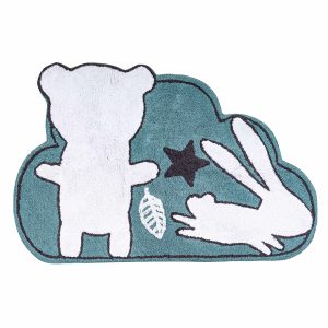 Geformter weicher Teppich Ozzy