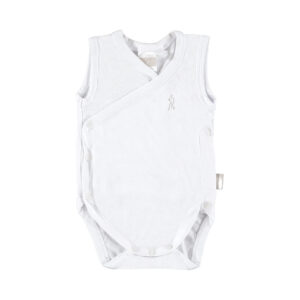 Ärmelloser Crossover-Body aus Bambus Jersey Dili Best Natural