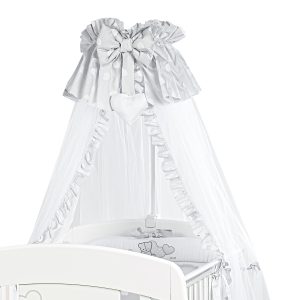 Moskitonetz für Bett mit Stange Amélie
