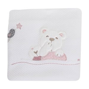 Gestickter rhombus-Decke für Wiege Mami