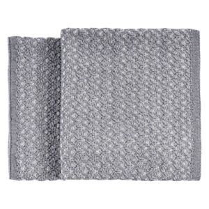 Wiegendecke aus Wolle mit Spitzeneffekt