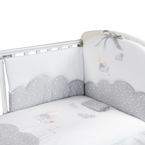 Besticktes Baby Bettwäsche-Set New Lollipop