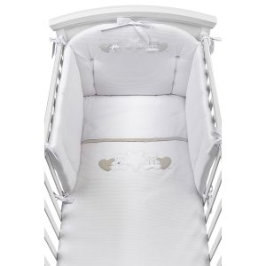 Besticktes Baby Bettwäsche-Set Nanny