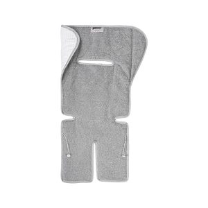 Fresh-Sitzbezug aus Baumwollfrottee und Wabenstoff 5 Punkte für Kinderwagen