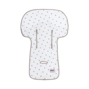 Standard-Hochstuhlbezug aus Baumwollfrottee mit Sternenmuster