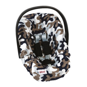 Babysitzbezüge aus Baumwollfrottee Camouflage