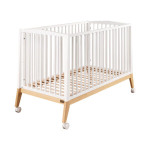 Lackiertes Holzbett mit doppelter Höhe Dili Best Natural