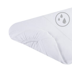 PIPI-NO Spannbettlaken aus Stretch-Jersey für Wiege und Kinderwagen