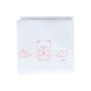 Gestickter Rautenbezug Nenè für Bett