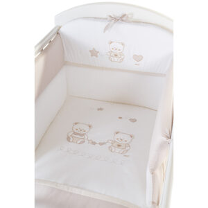 Besticktes Baby Bettwäsche-Set Nenè