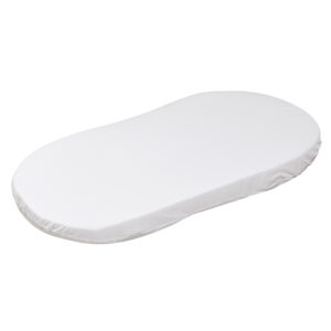 Materasso ovale per culla tradizionale con cappotta o velo e Miss