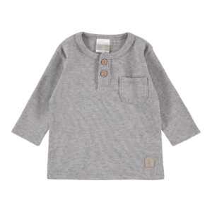 Langärmliges Hemd aus gestreifter Bio-Baumwolle