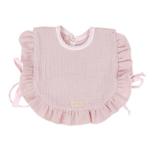 Latzschürze aus Baumwollmusselin und Bambusschwamm