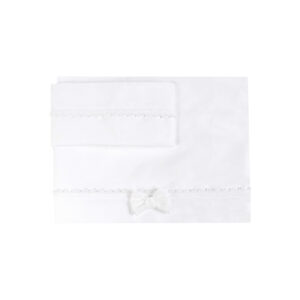 3-teiliges laken-Set für Wiege und Kinderwagen Stripe Taupe farbe<br>