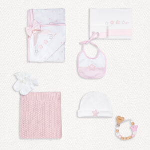 Komplettes Babyausstattungsset Dream Rosa