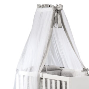 Moskitonetz für Bett mit Stange Astrid