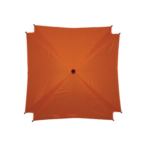 Quadratischer, unifarbe Sonnenschirm für Kinderwagen mit Doppelgelenk