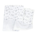 DBN106WM0402-Swaddle-mit-Strickfutter-Graue Blume