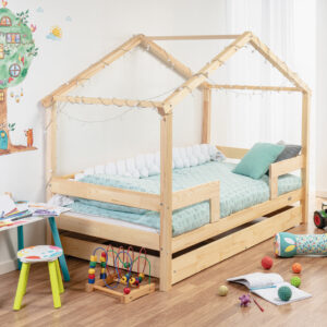 Letto in legno House Bed Cottage