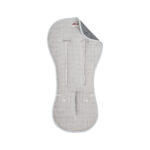 OS1051M22-Air-Sitzbezug Bambus-Musselin und 3D- 3-5 Punkte, Gruppe 1 und Kinderwagen perle