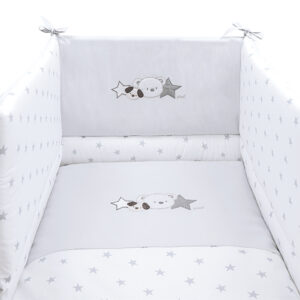 Besticktes Baby Bettwäsche-Set Valdo