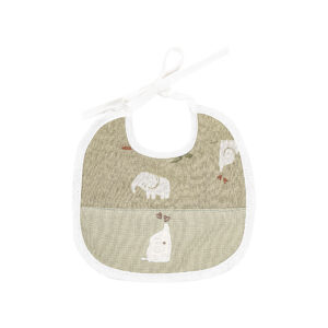 Besticktes Lätzchen Elefanten