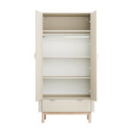 PCDE830300-armadio-demì-2-ante-3-ripiani-1-palo-champagne-aperto